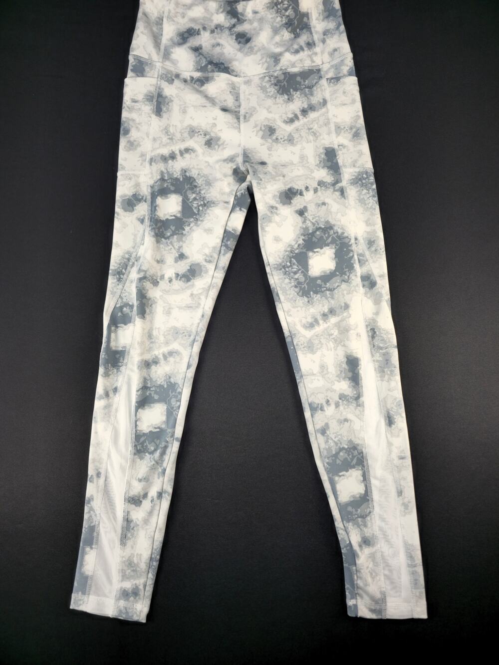BSP Better Sports Performance Leggings Women's M Gray Tie Dye High Rise Yoga